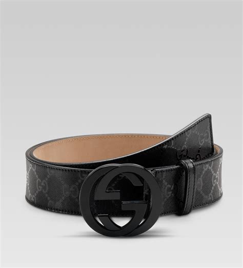 black gucci belt men's cheap|gucci belt men's black imprime.